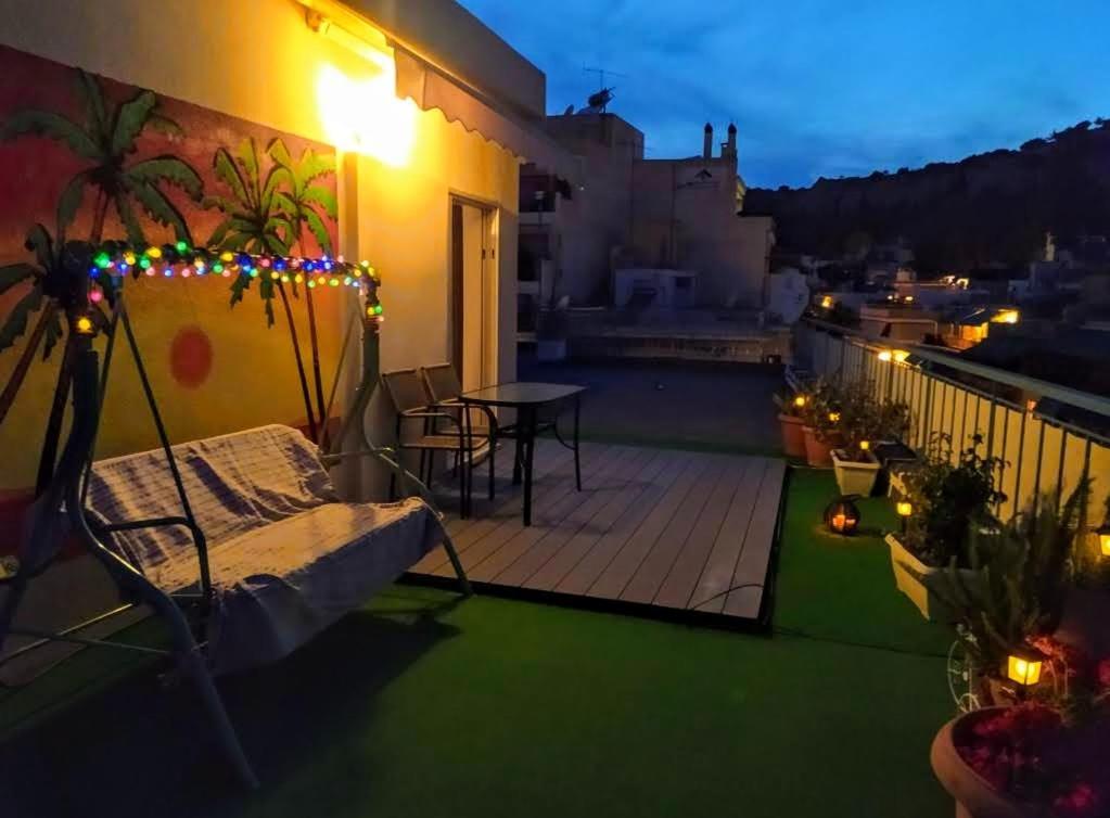 Rooftop Studio, Acropolis View! Atény Exteriér fotografie